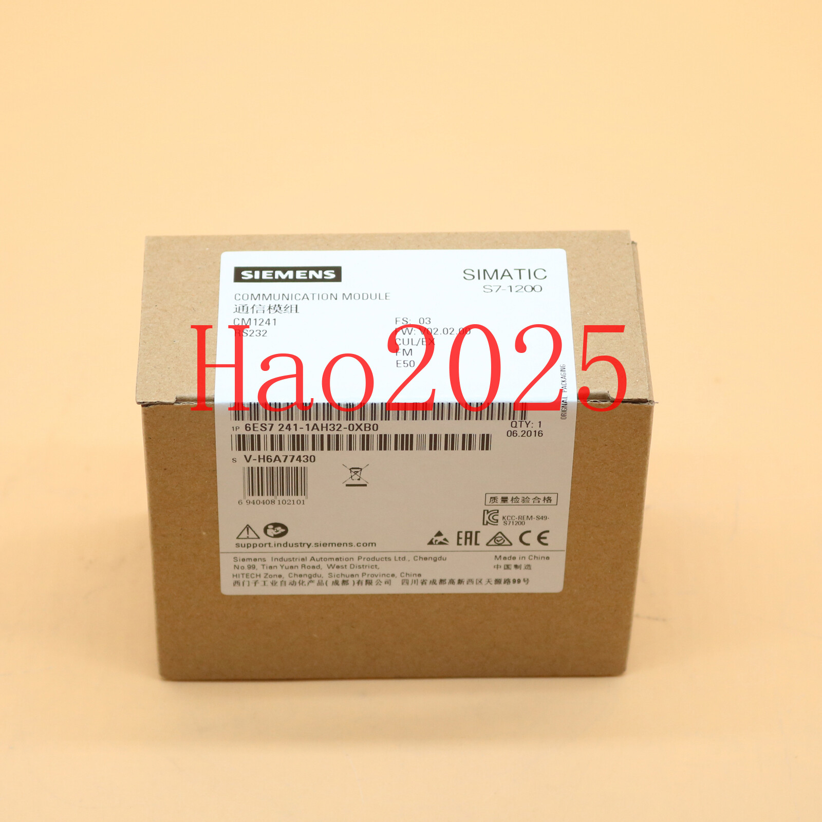 1PC NEW Siemens communication expansion module 6ES7 241-1AH32-0XB0 FAST SHIP