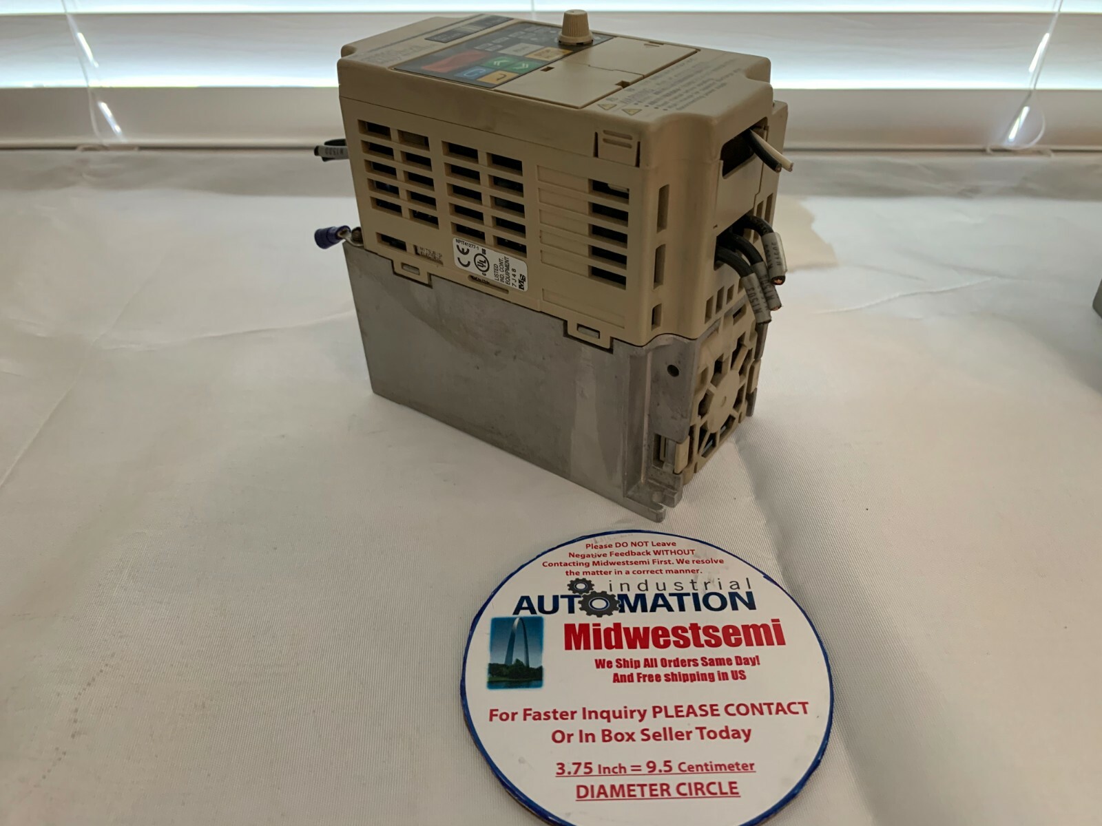 OMRON 3G3JV-A2007-A | 3G3JVA2007A SYSDRIVE INVERTER 200V 3PH FREE SHIPSAMEDAY