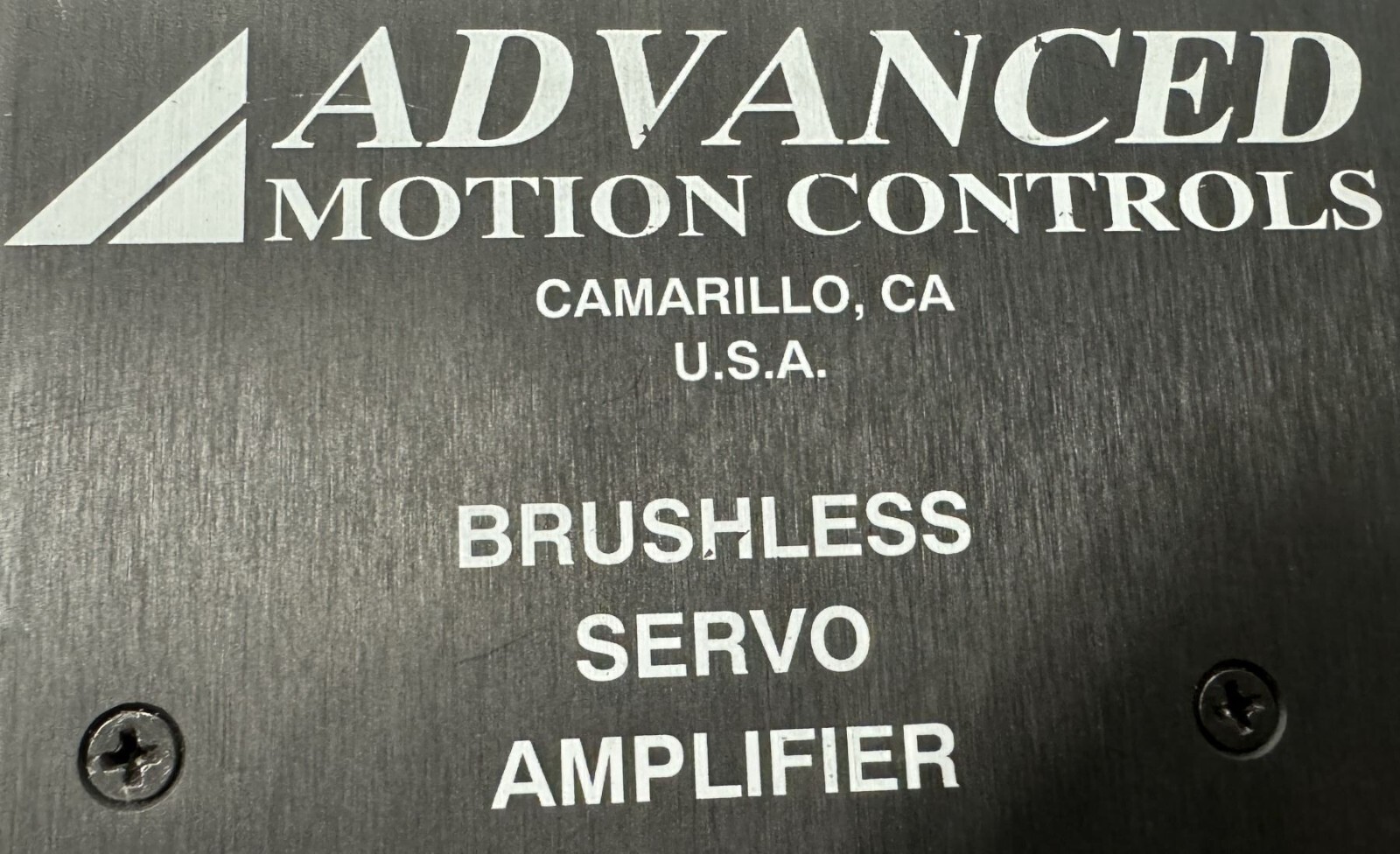 Advanced Motion Control #B30A-40ACF Brushless Servo Amplifier See Pics