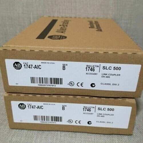 AB 1747-AIC SER B DH-485 LINK COUPLER MODULE New Factory Sealed 1747AIC