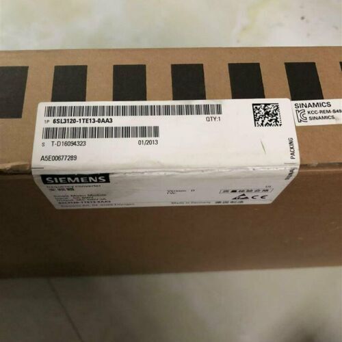 6SL3 120-1TE13-0AA3 NEU SIEMENS 6SL3120-1TE13-0AA3 S120 Single Motor Module