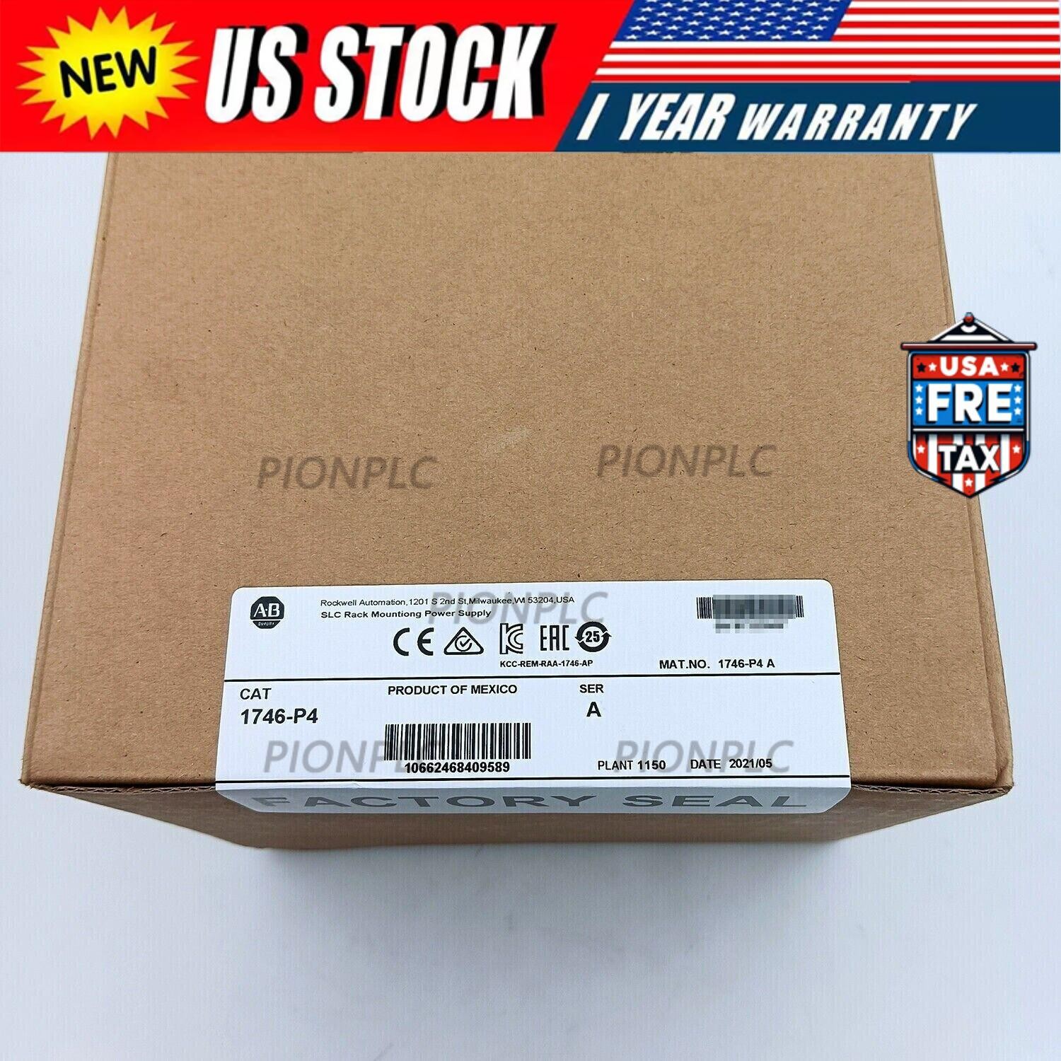 New Factory Sealed Allen-Bradley 1746-P4 SER A SLC 500 Power Supply Module PLC