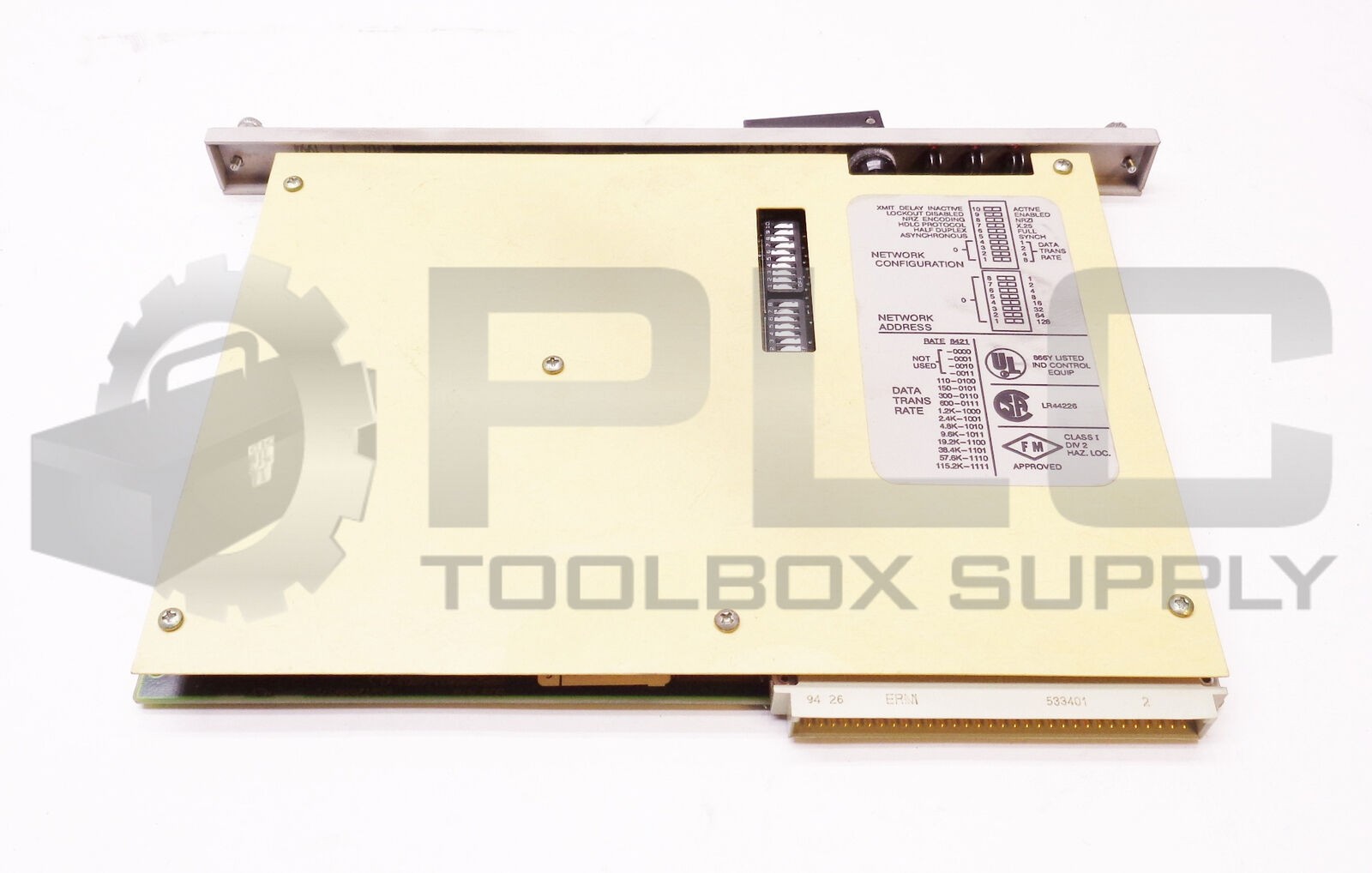 NEW SIEMENS 505-7339 NETWORK INTERFACE MODULE W/500-5606 NETWORK TAP HOUSING