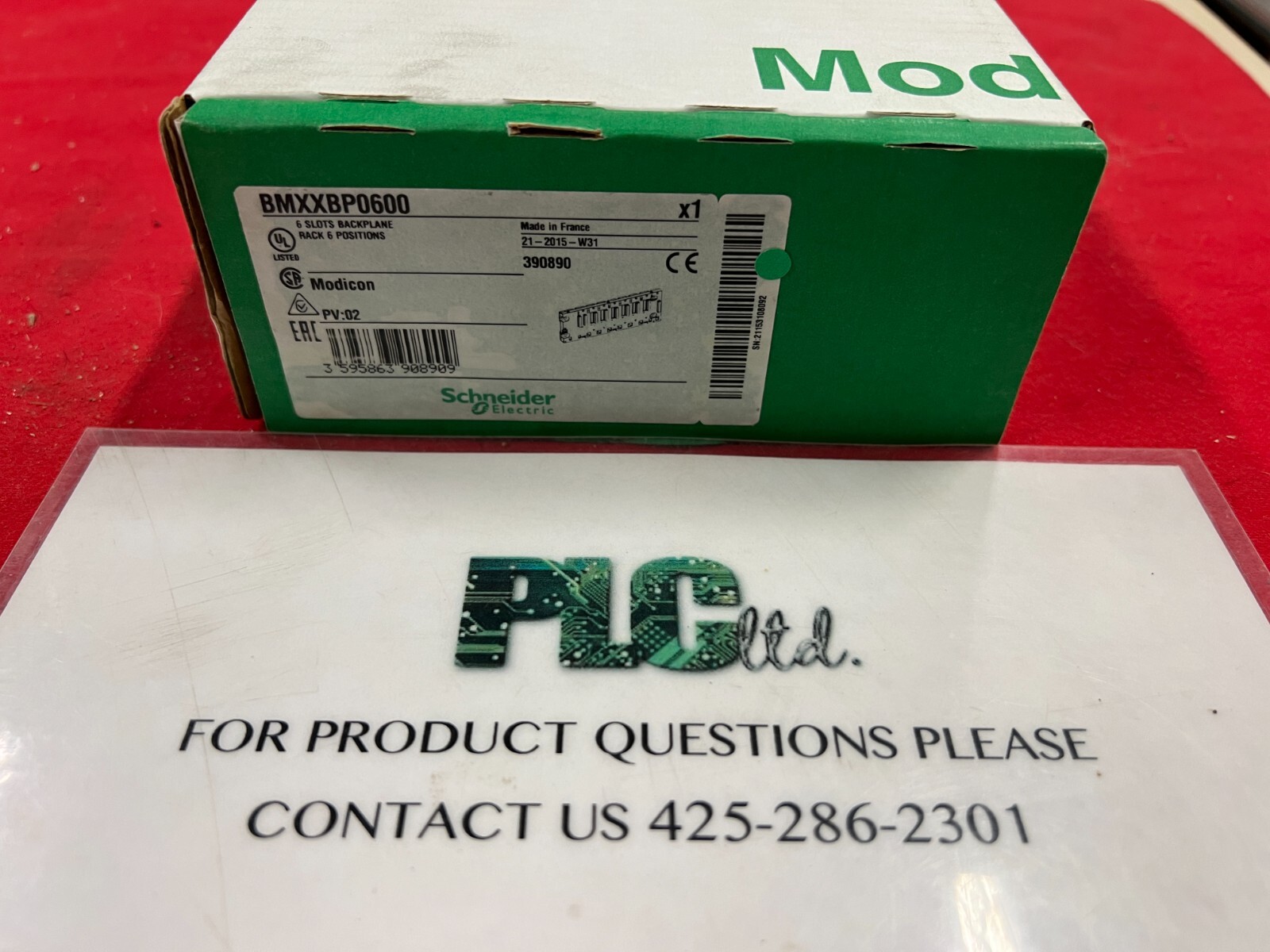 BMXXBP0600 BRAND NEW FACTORY SEALED Schneider Electric Modicon BMX-XBP-0600