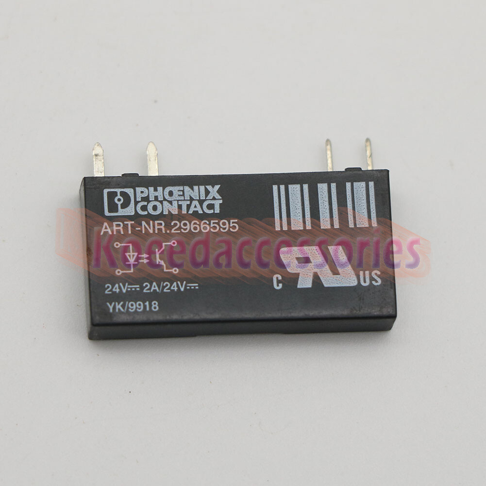 For PHOENIX CONTACT 2966595 Miniature Solid State Relay SSR 24VDC 3-33VD 10Pcs