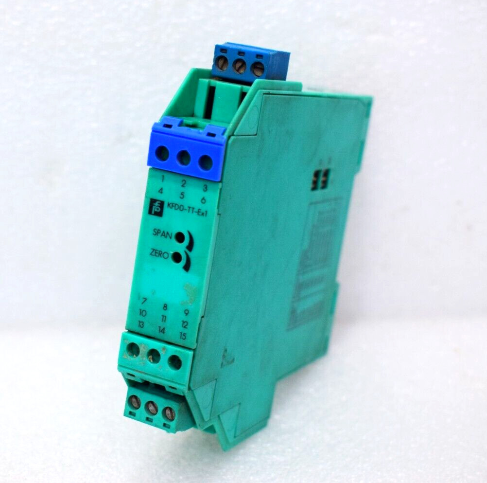 PEPPERL + FUCHS KFD0-TT-Ex1 THERMOCOUPLE CONVERTER P/N: 43692