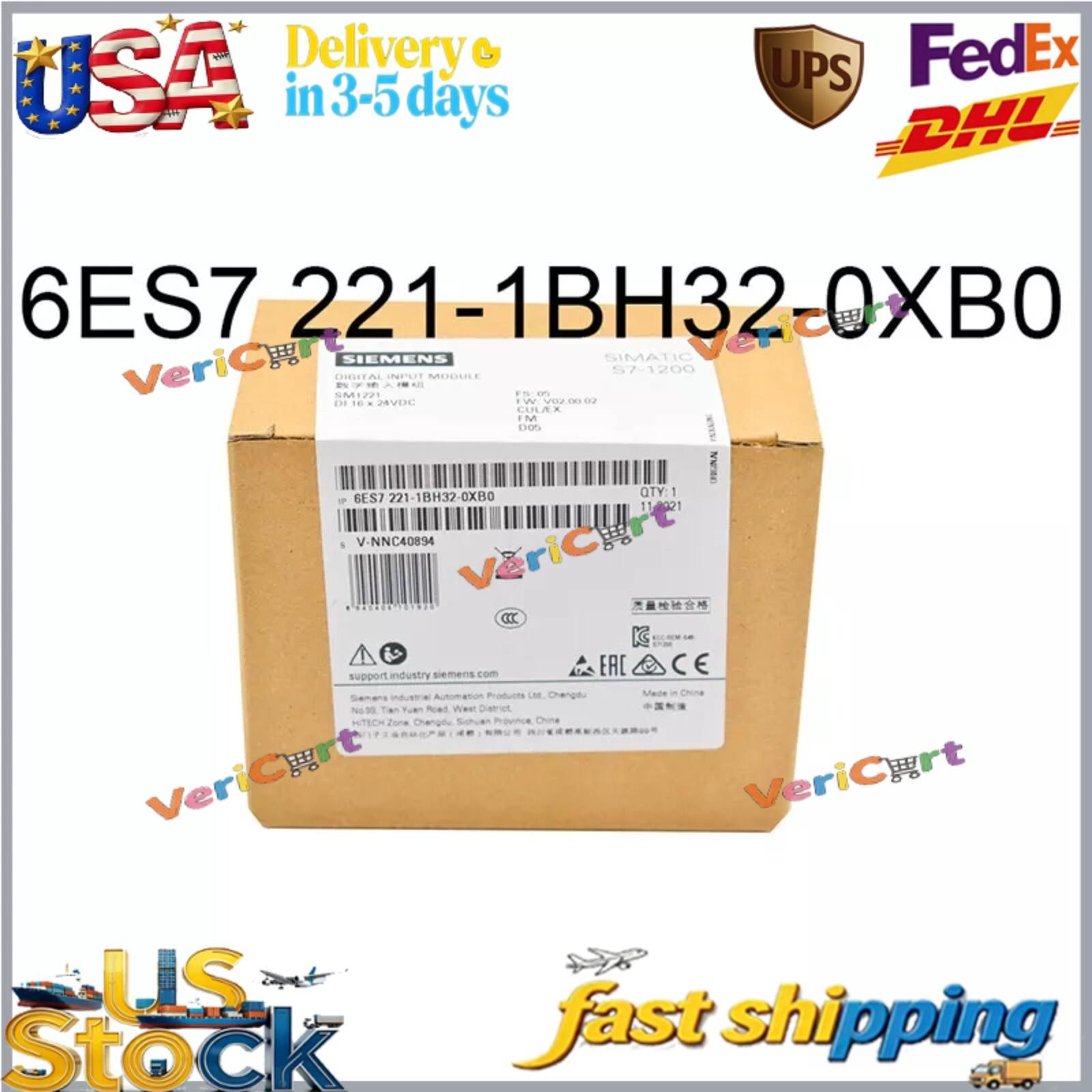 New Siemens S7-1200 Digital input SM 1221 6ES7221-1BH32-0XB0 6ES72211BH320XB0