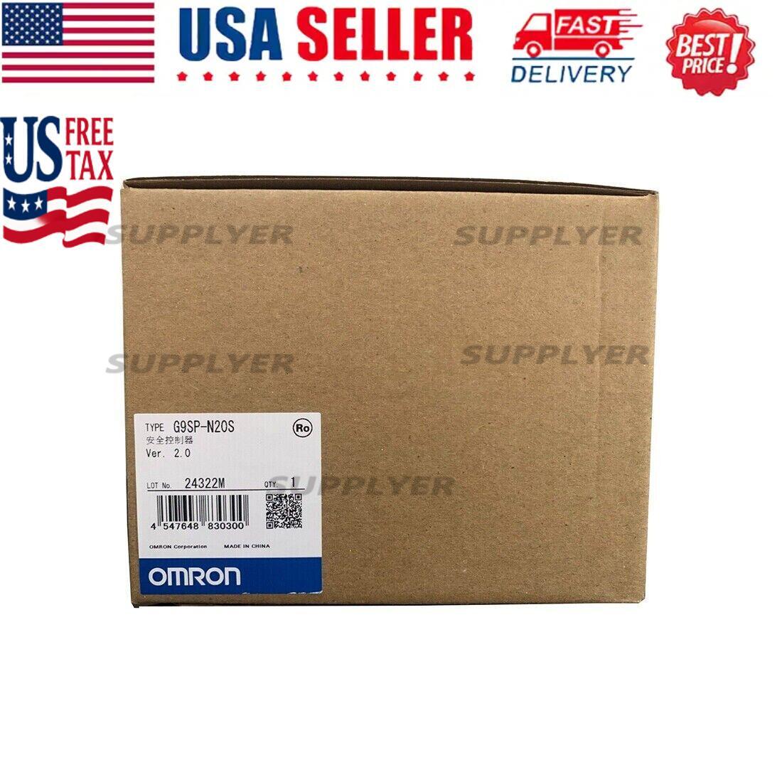 New Omron G9SP-N20S G9SP-N20S PLC Safety Controller US Free TAX