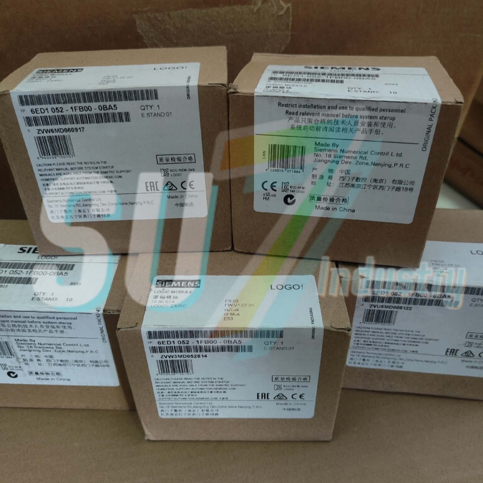 Siemens 6ED1052-1FB00-0BA5 6ED1052-1FB00-0BA5 module# 1pcs New In Box