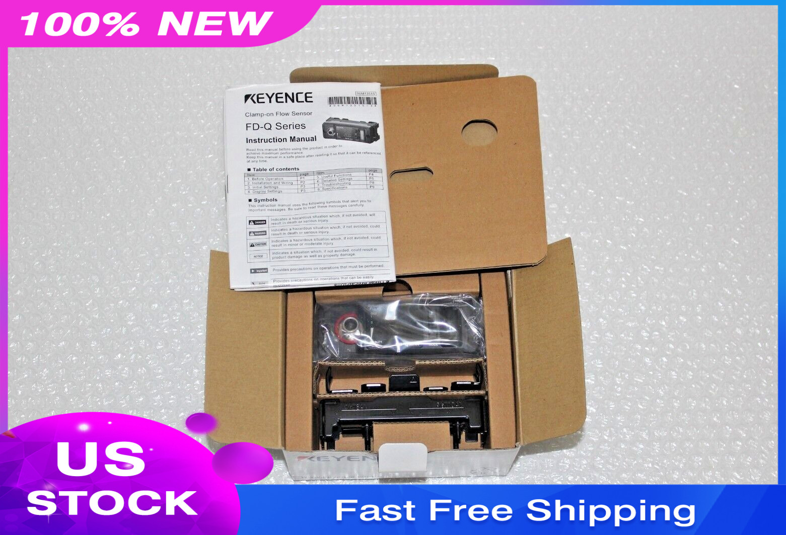 NEW IN BOX KEYENCE FD-Q10C , FDQ10C , MADE IN JAPAN
