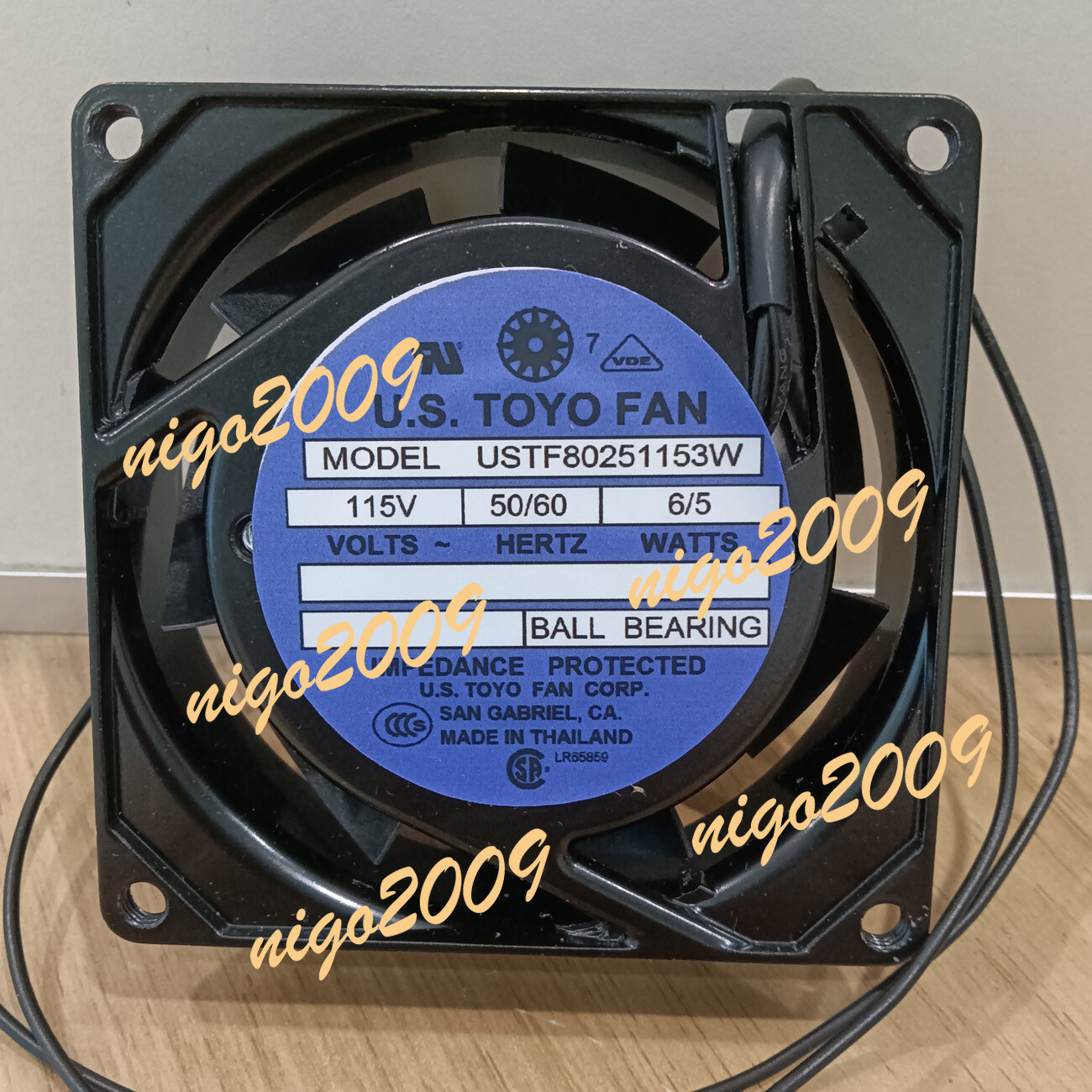 1PC AC medical equipment cooling fan FAN USTF80251153W 115V 6/5W