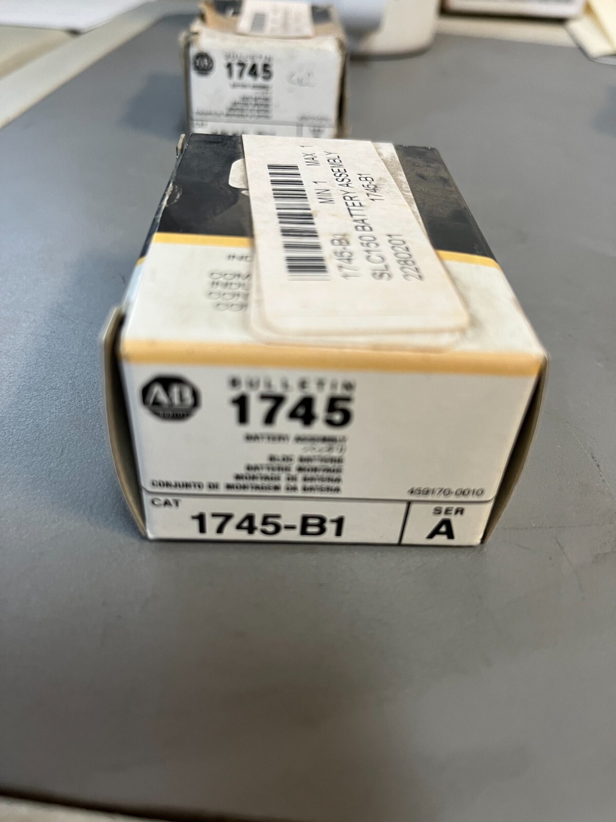 Allen Bradley 1745-B1 Battery for SLC-100 and SLC-150 PLC Memory Modules