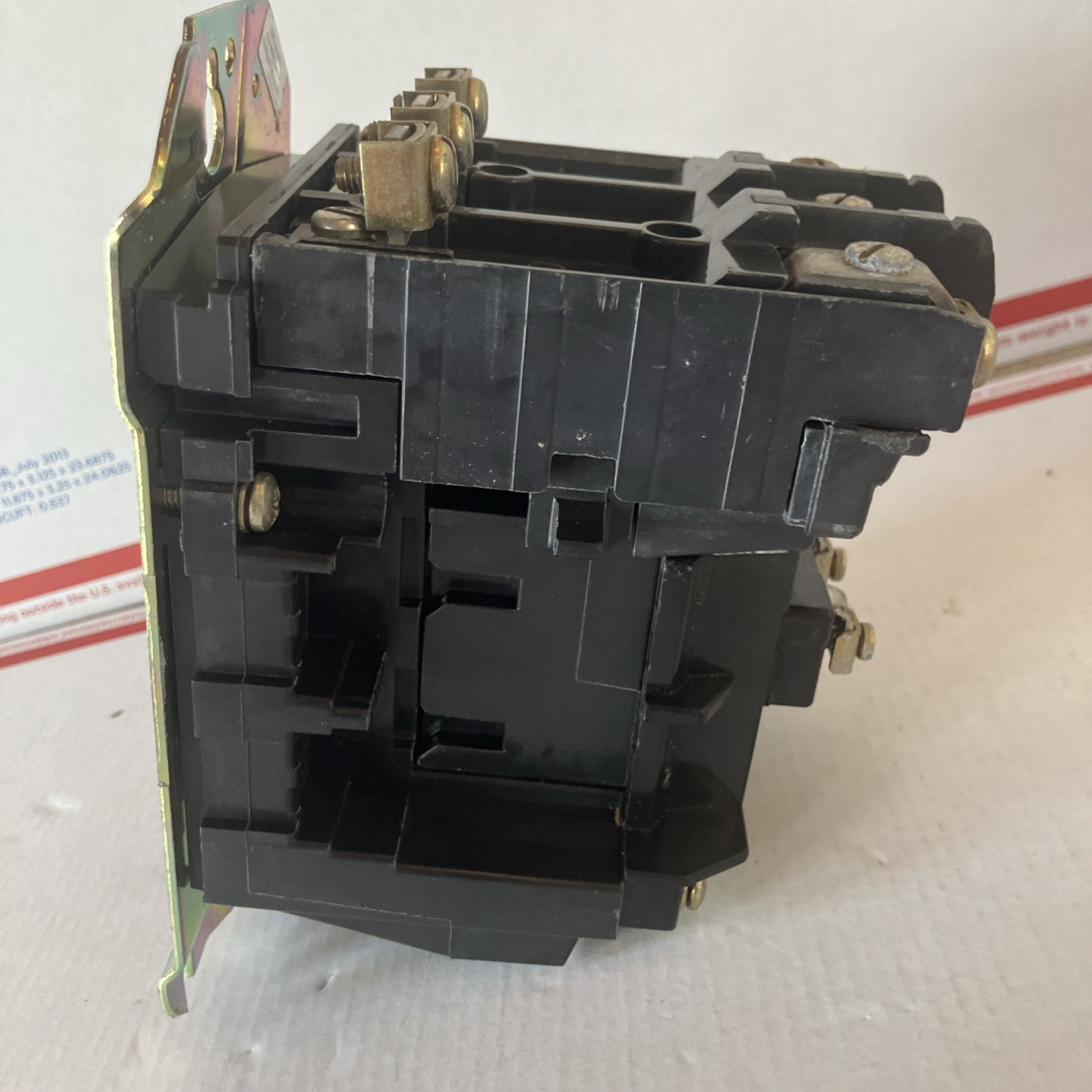 Contactor 115-120v-ac 18a Amp 5hp Allen Bradley 500-AOD93 Size 0 Ac