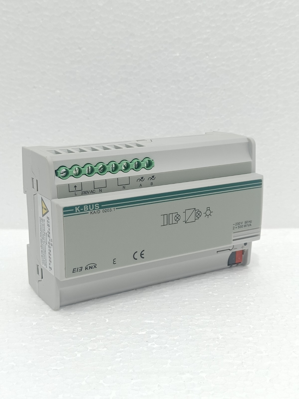 KNX K-BUS 2 GANG DIMMER ACTUATOR 500W KA/D 0203.1 FOR SMART LIGHT CONTROL NEW