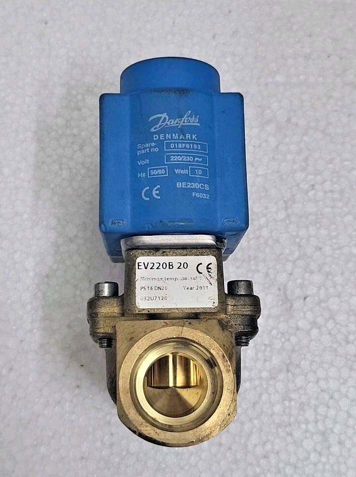 Danfoss EV220B 20 032U7120 PS 16 DN20 DENMARK BE230CS F6032🆕