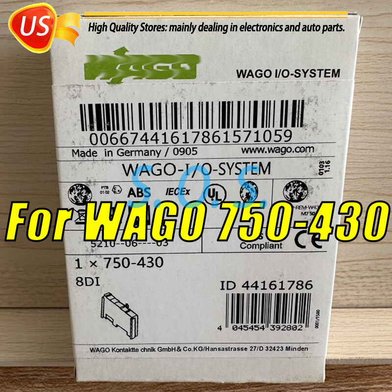 1PC New In Box For WAGO 750-430 Analog Input Module Free Shipping 750430