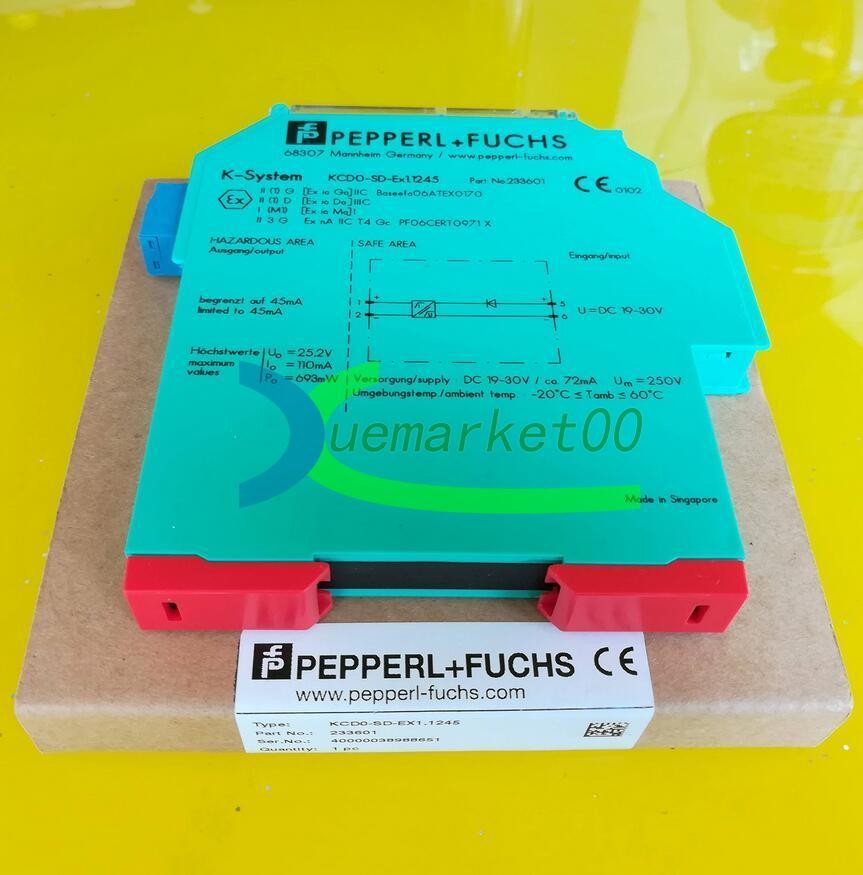 1PCS Pepperl+Fuchs KCD0-SD-EX1.1245 Safety Grid 233601 New