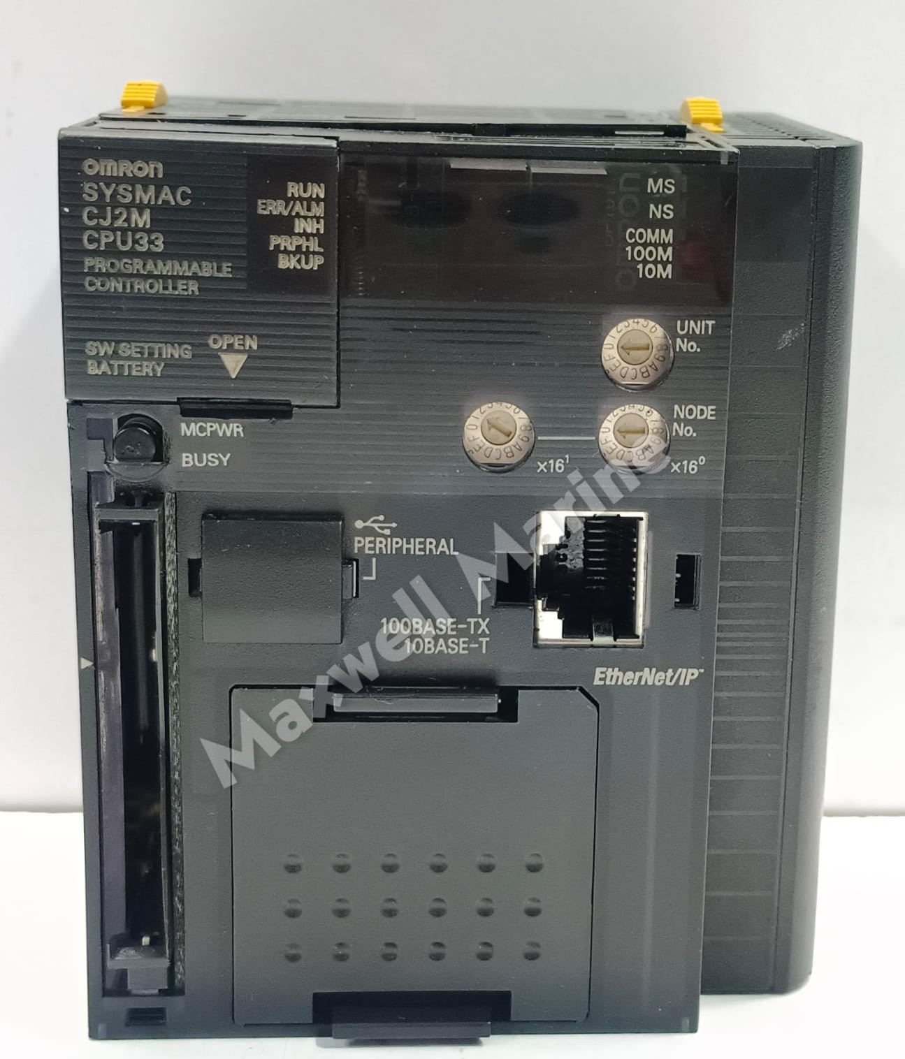 Omron Sysmac CJ2M-CPU33 CPU Unit Ver 2.0 EIP Ver 2.1 PLC Controller