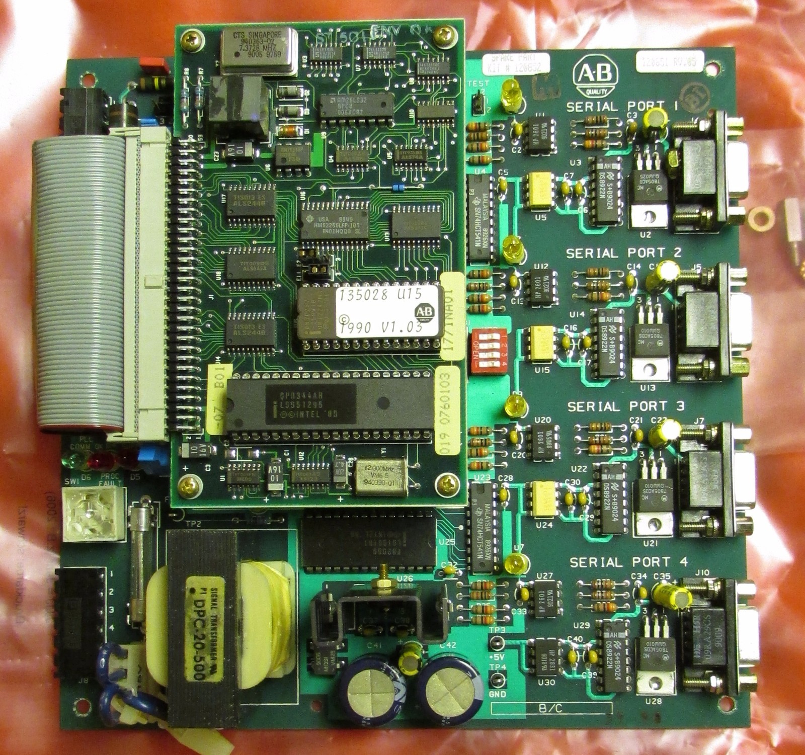ALLEN BRADLEY 1336 M0D G2 1336 Drive Remote I/O Module