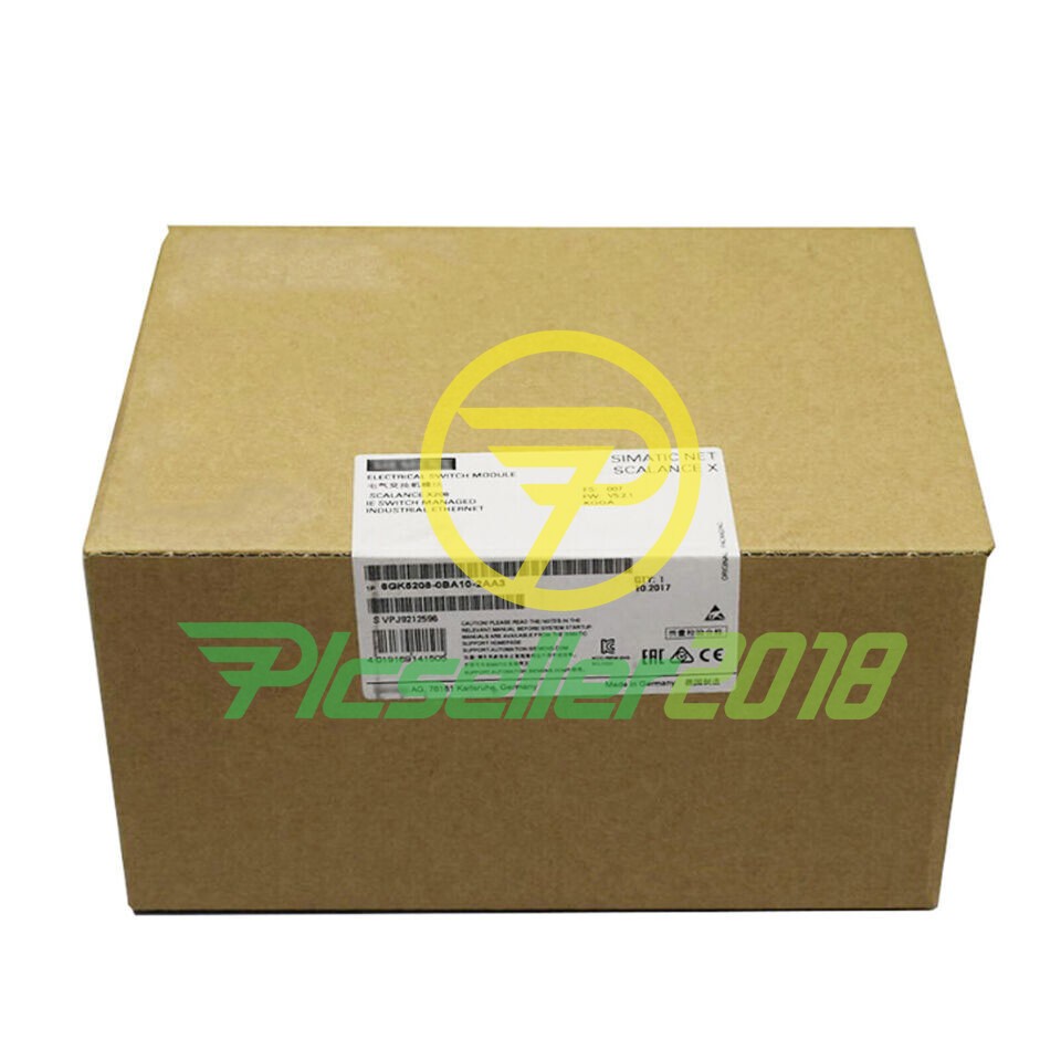 6GK5 208-0BA10-2AA3 NEW SIEMENS 6GK5208-0BA10-2AA3 X208 Managed IE Switch Module