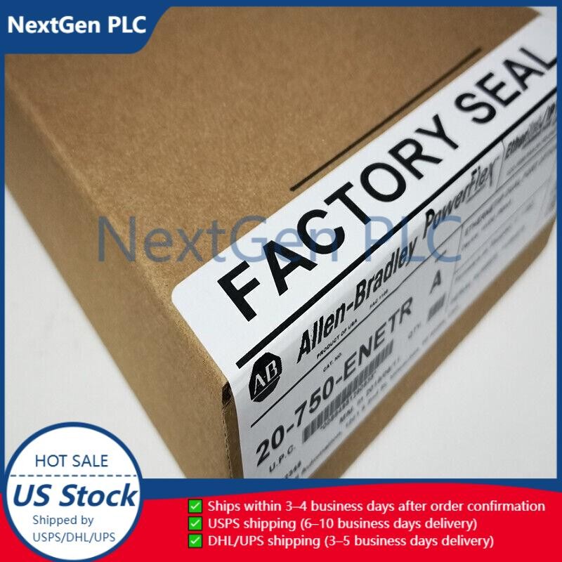 AB 20-750-ENETR SER A PowerFlex 750 2-P ENet/IP Module New Factory Sealed