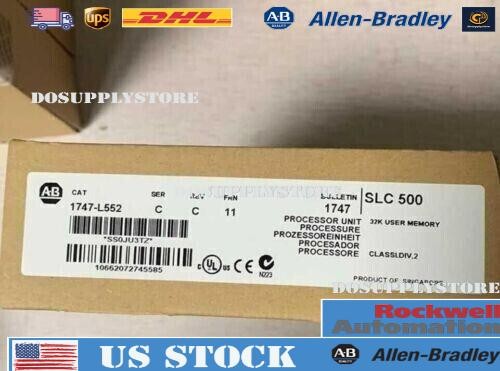New Factory Sealed AB 1747-L552 /C SLC500 SLC 5/05 CPU Processor Unit 1747L552