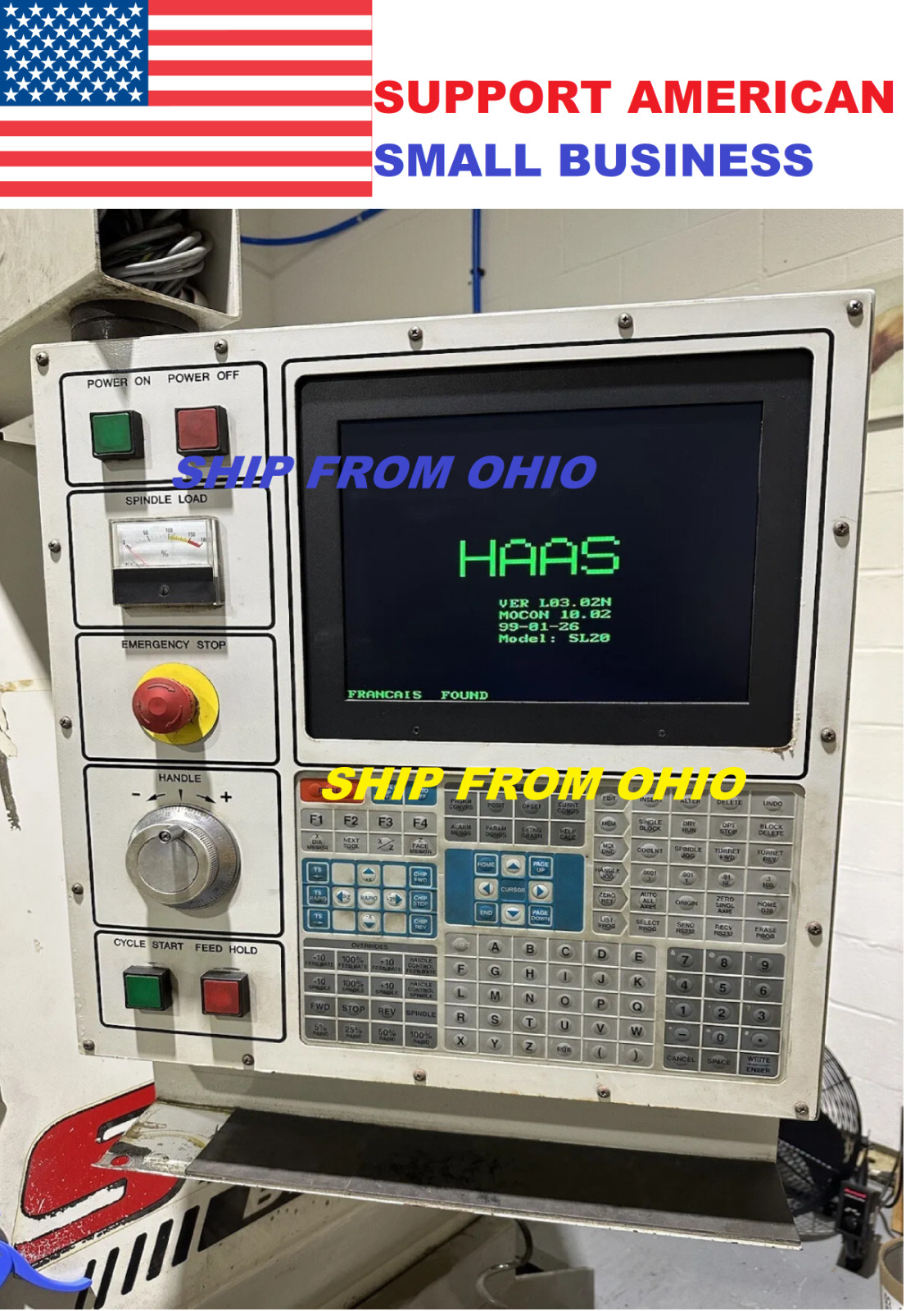 12″ Direct LCD HAAS 28HM-NM4 Monitor LCD Replacement For VF1 VF2 VF3 TM1