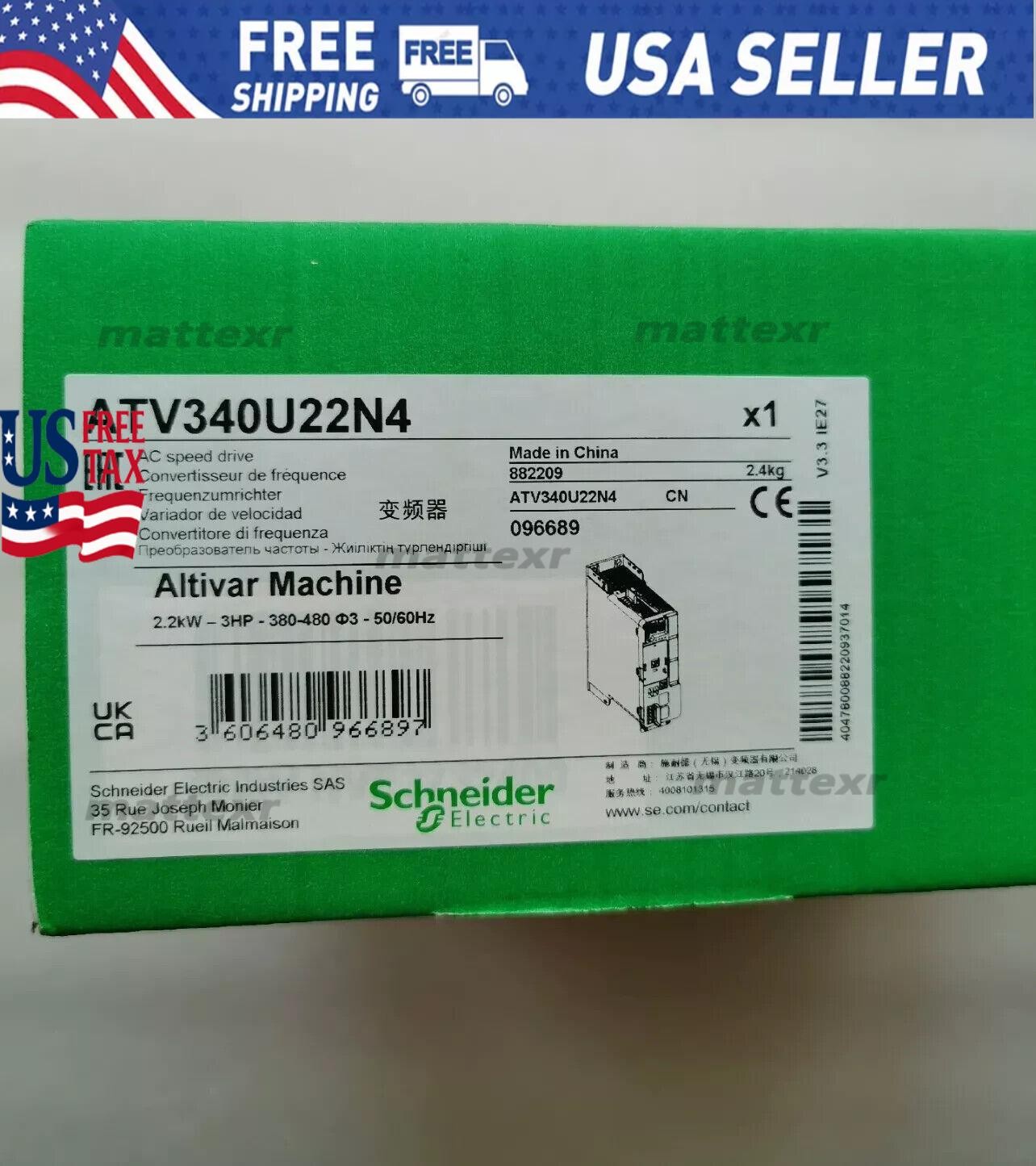 ATV340U22N4 INVERTER ATV340U22N4 US Free TAX
