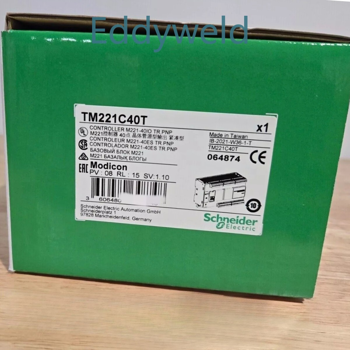 TM221C40T 1X New Schneider TM221C40T PLCmodule Programmable Controller