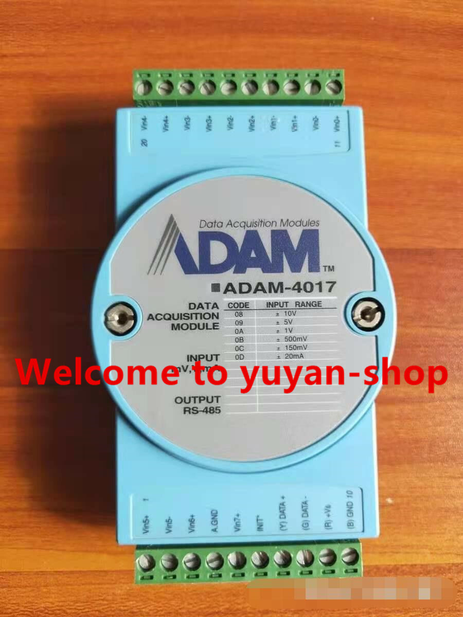 1pc USED ADAM-4017 Module TESTED #V41M CH