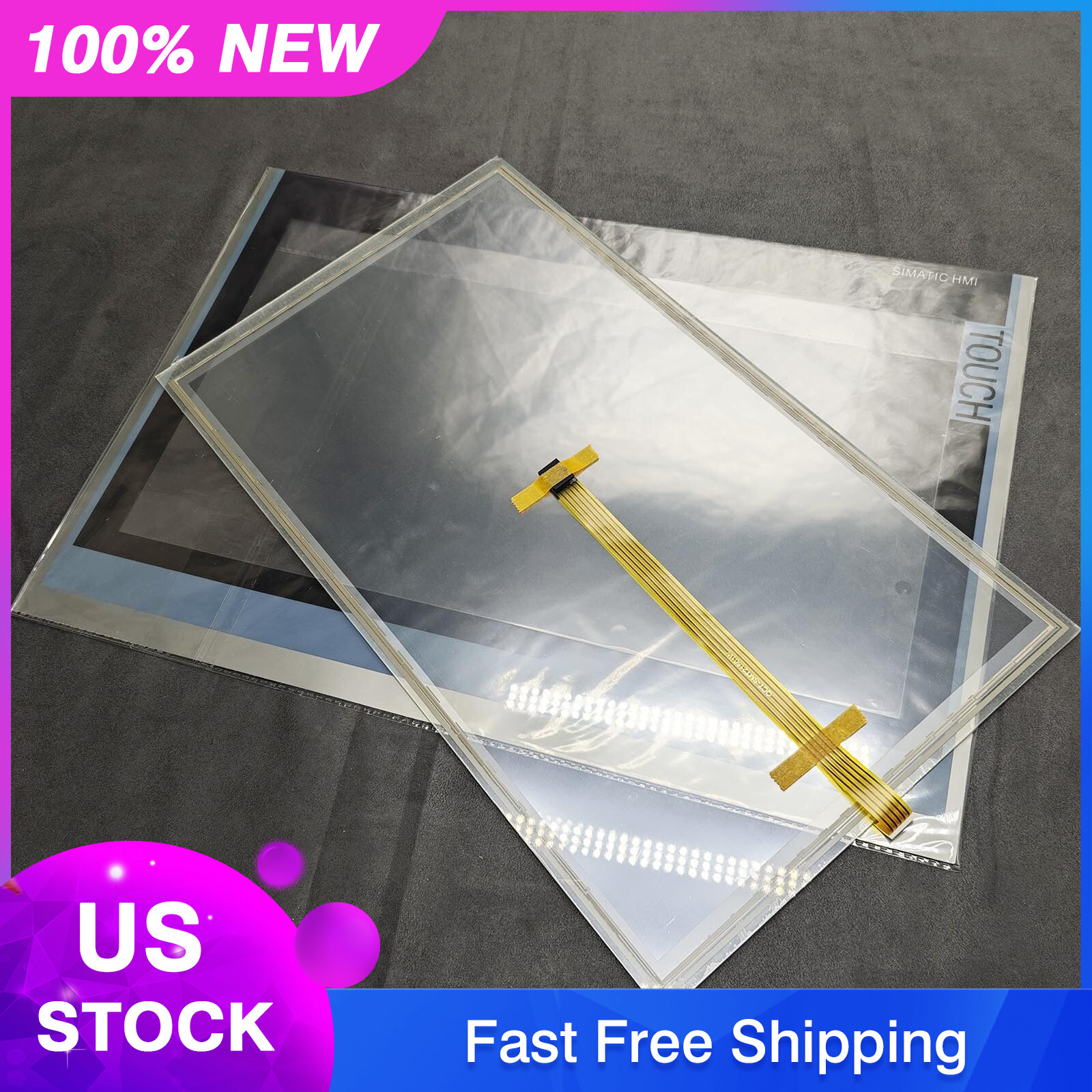 6AV2124-0UC02-0AX0 New In Box Touch Screen Glass+Touch Film for SIEMENS TP1900