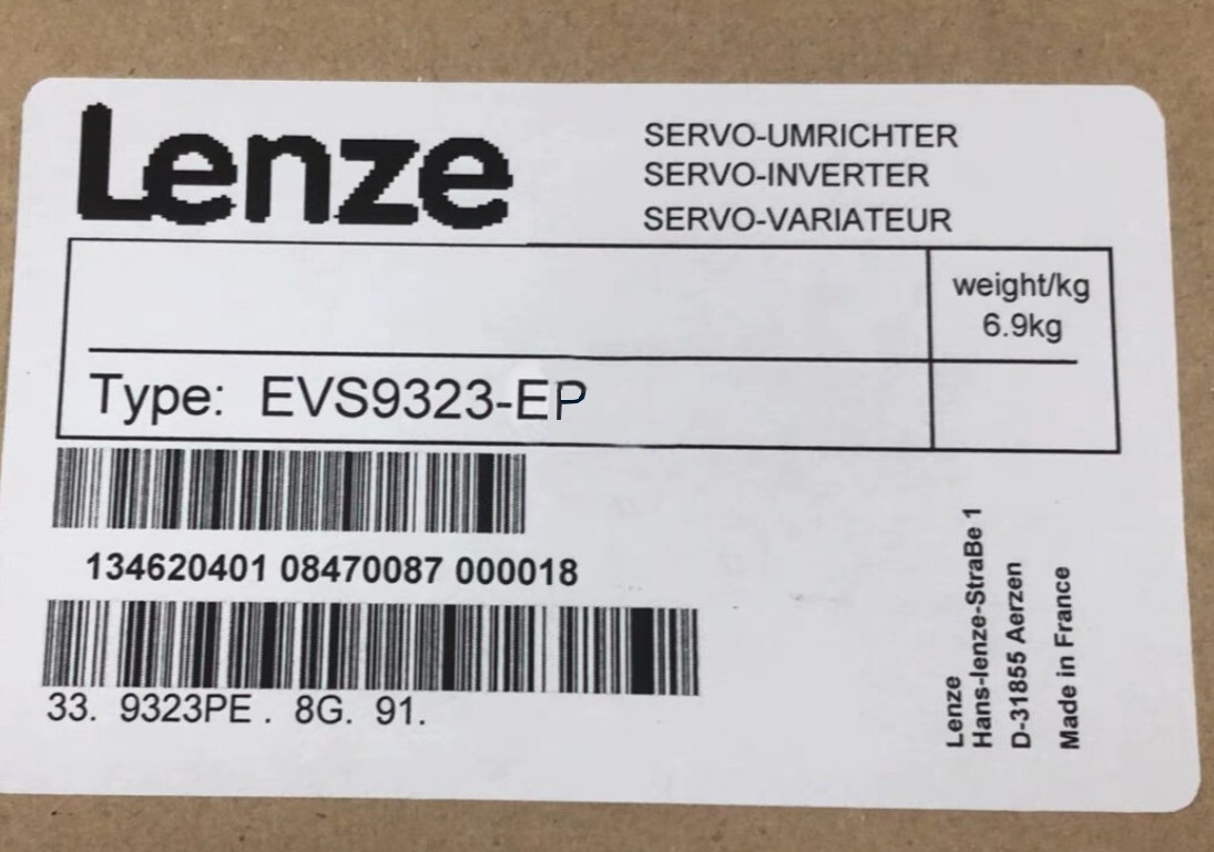 EVS9323-EP IPCS New Sealed Original Lenze EVS9323-EP Servo Inverter