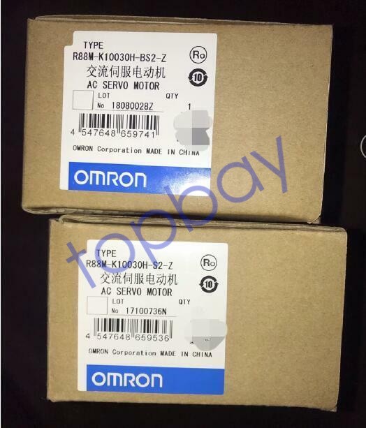Omron R88M-K10030H-S2-Z Servo Motor 1PC New R88MK10030HS2Z