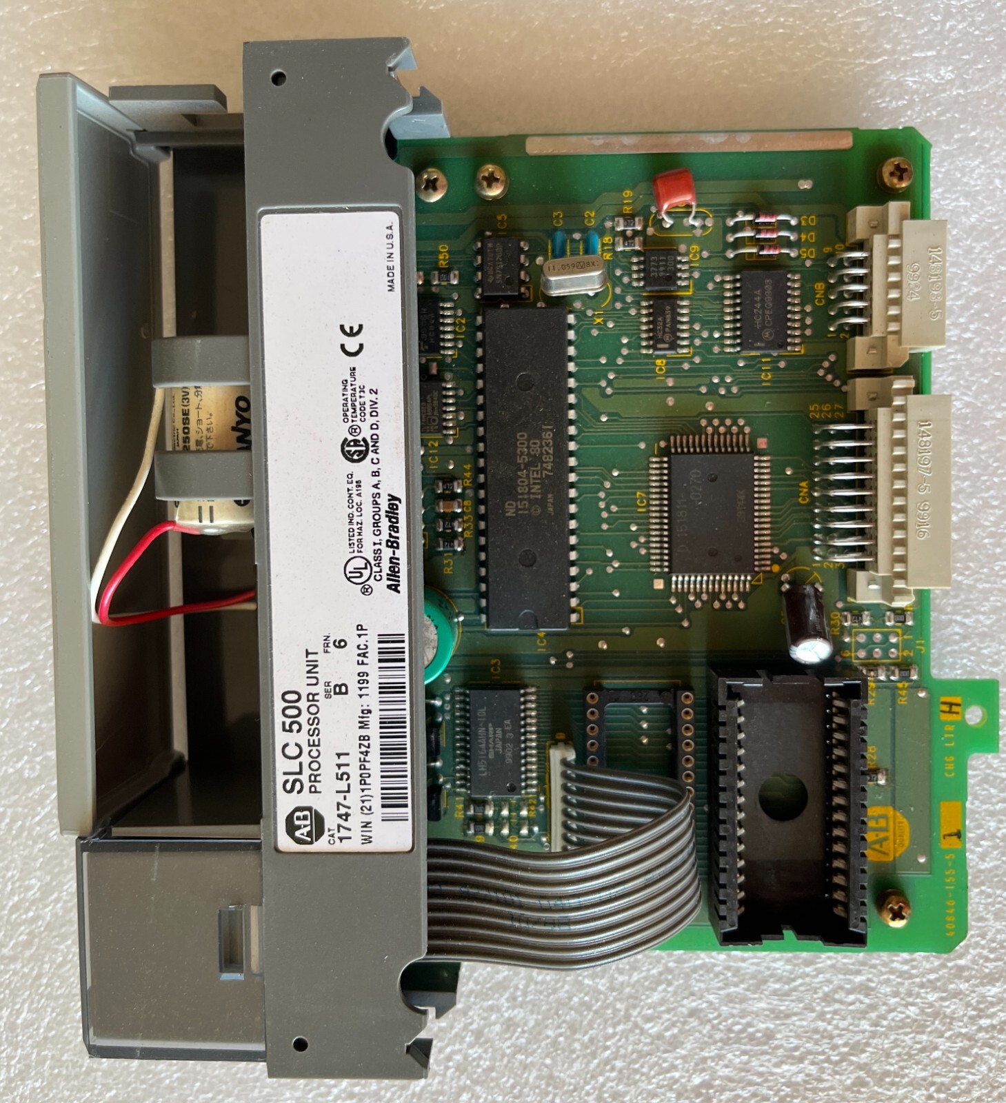 1747-L511 /B FRN 6 Allen Bradley SLC 500 5/01 PLC CPU