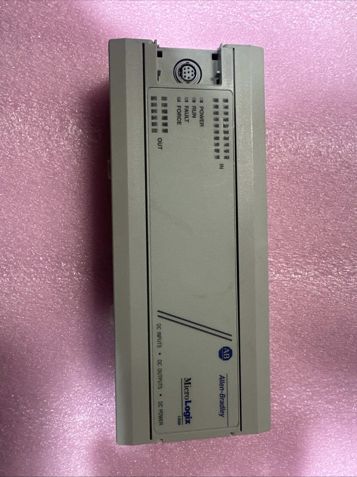 ALLEN-BRADLEY MICROLOGIX 1000 1761-L32BBB 24VDC 20 IN 10 OUT, SERIES E, FRN 1.0