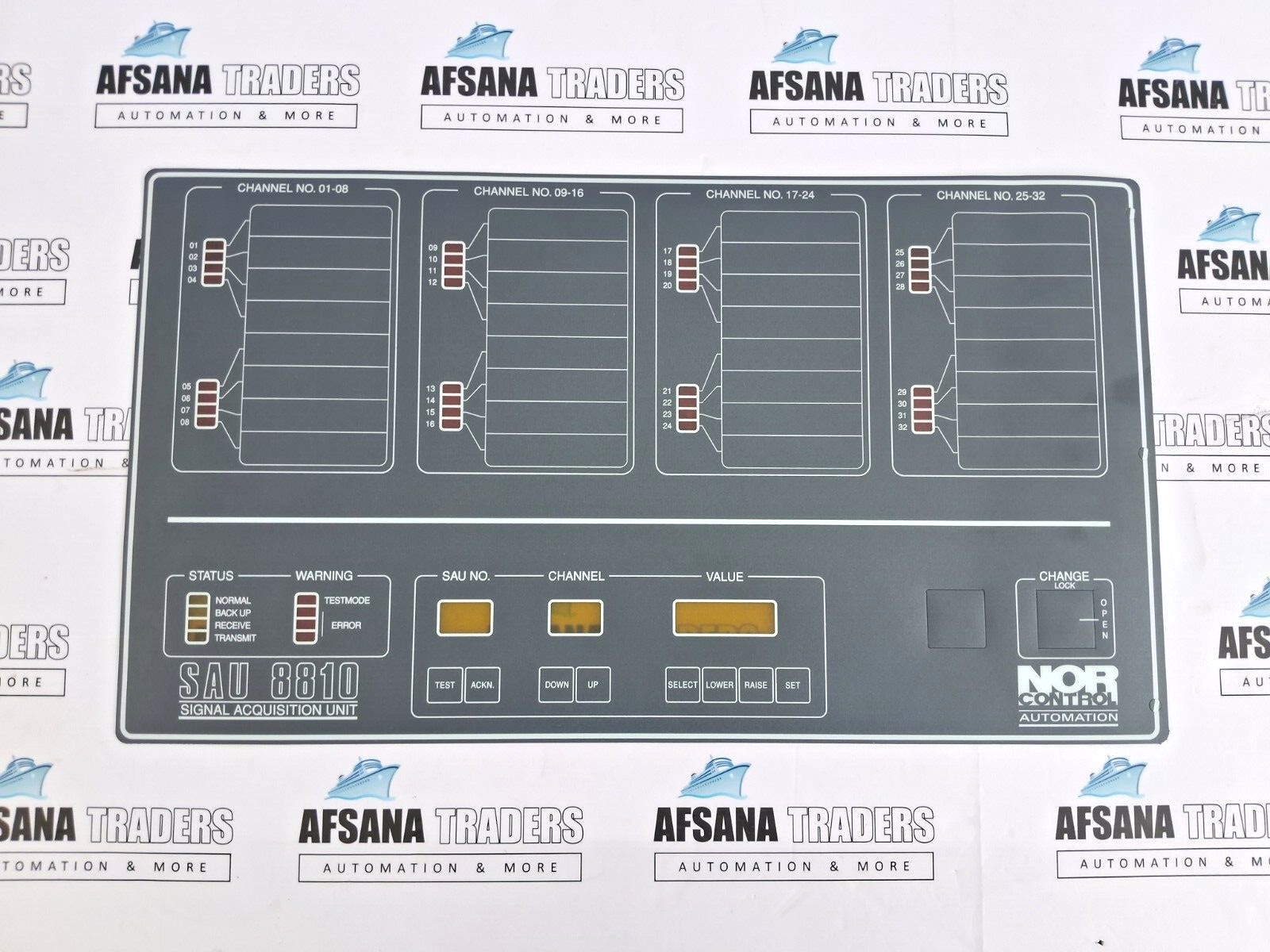 nor control automation sau 8810 signal acquisition unit film grey kongsberg