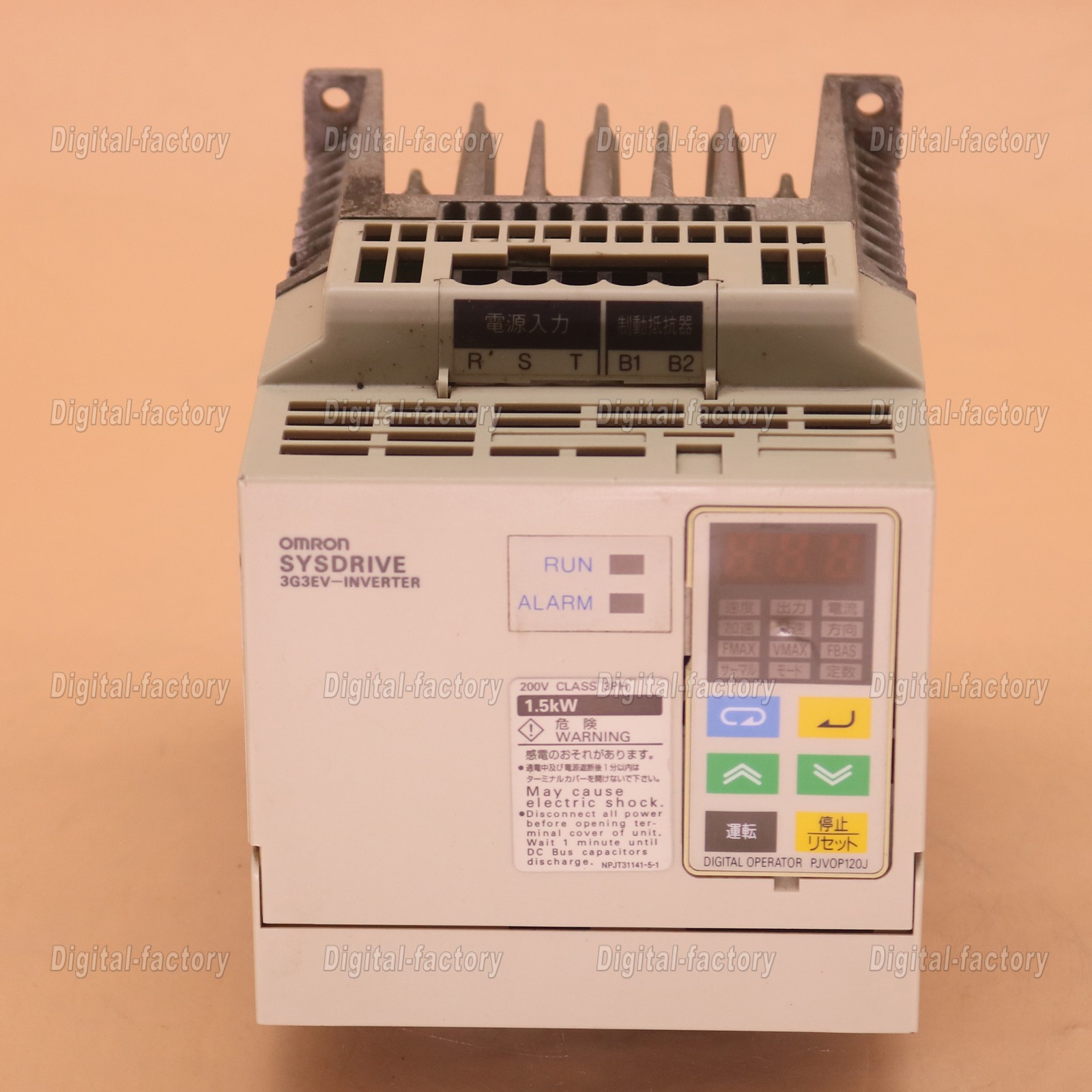 1PC Used OMRON 3G3EV-A2015 1.5KW 220V Inverter Tested In Good Condition