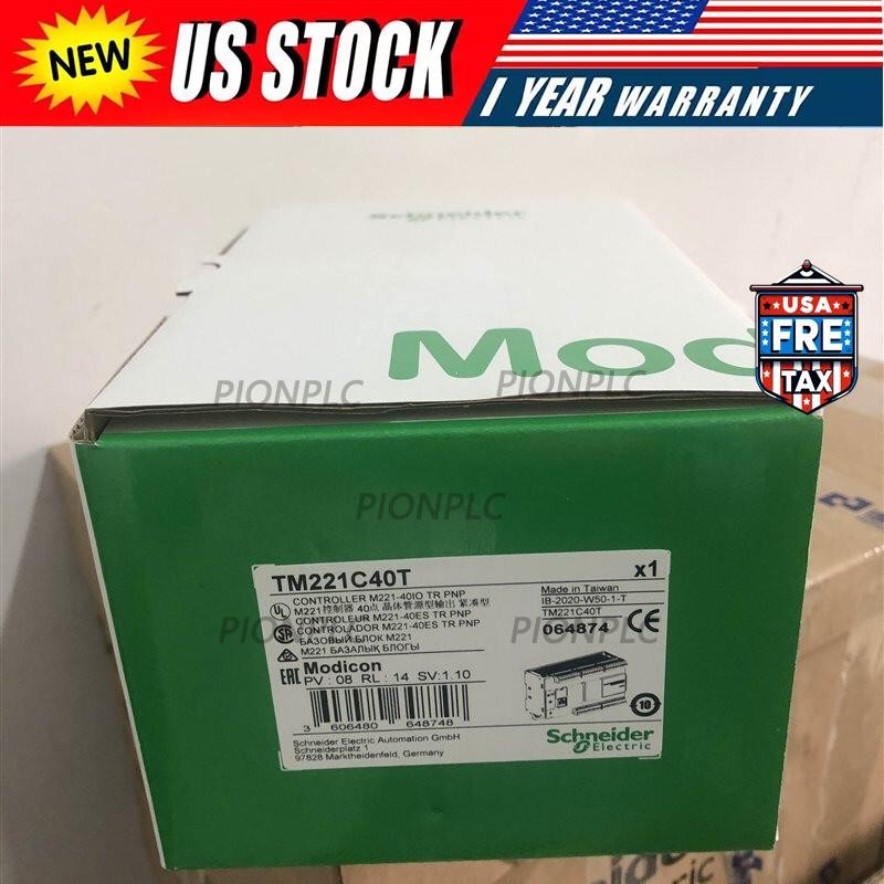 1PC TM221C40T PLC Module TM221C40T New In Box