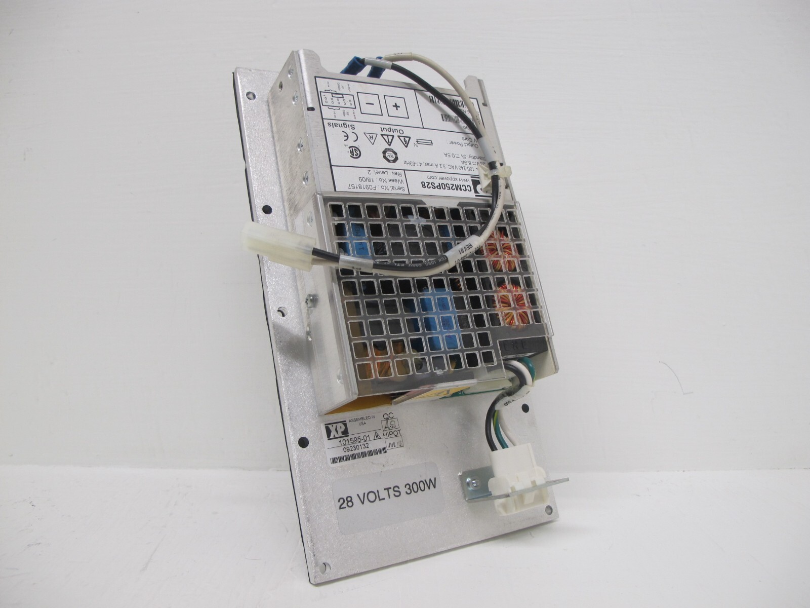 XP Power Supply CCM250PS28 Accu-Sort AV6010 Laser Bar Code Scanner AccuVision