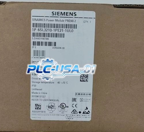 6SL3210-1PE21-1UL0 1PCS Brand New Siemens 6SL3 210-1PE21-1UL0 Fast shipping