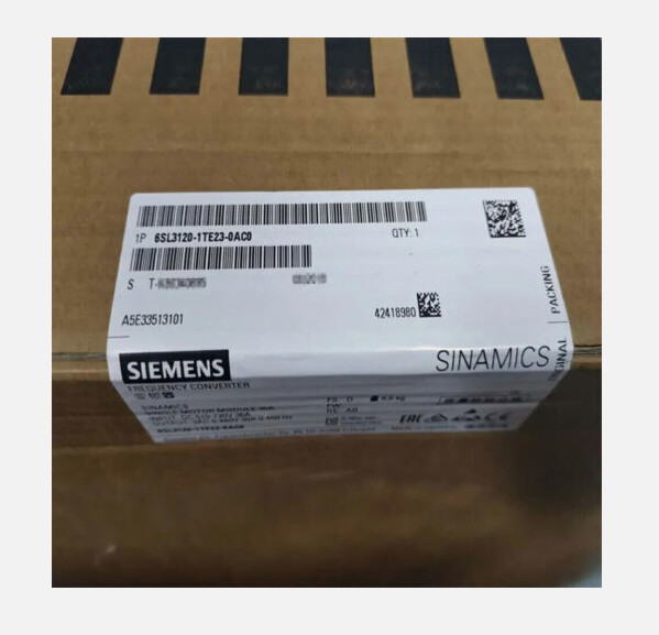 1PC NEW SIEMENS S120 SINGLE MOTOR MODULE 6SL3120-1TE23-0AC0