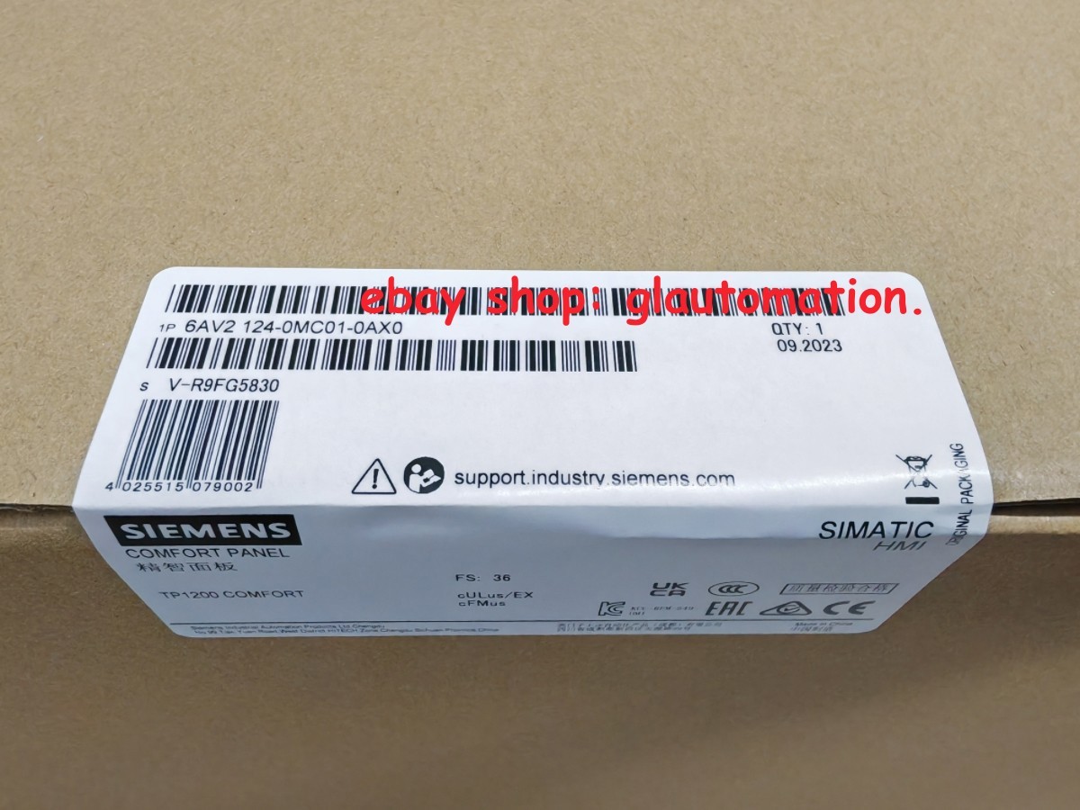 NEW SIEMENS 6AV2124-0MC01-0AX0 Touch Screen fast shipping