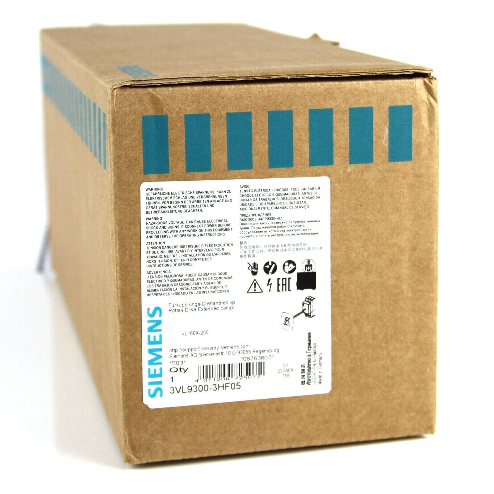 1PC Siemens 3VL9 300-3HF05 3VL9300-3HF05 Circuit Breaker New Expedited Shipping
