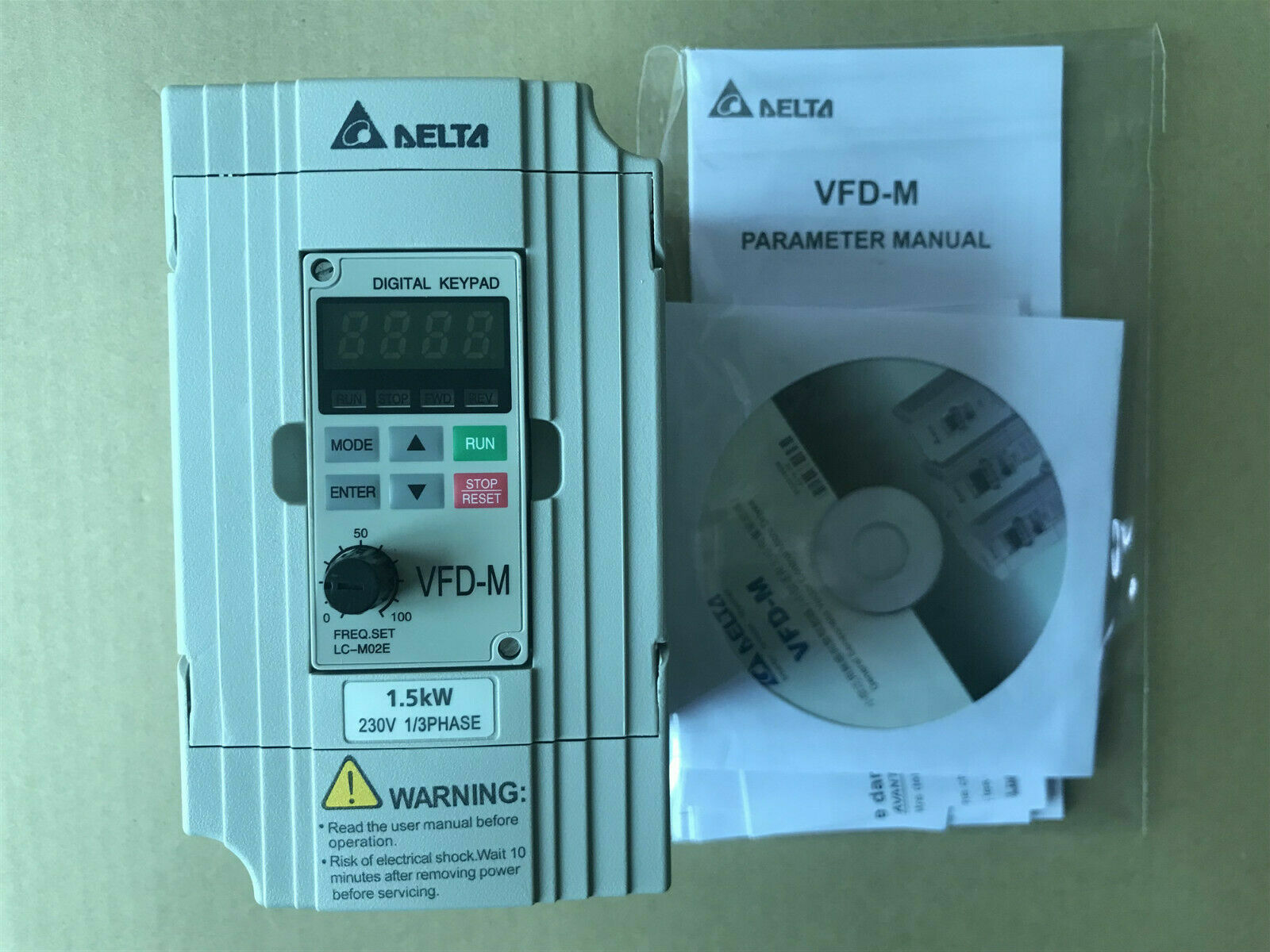 1PC NEW IN BOX Delta converter VFD015M21A 220V 230V 1.5KW#
