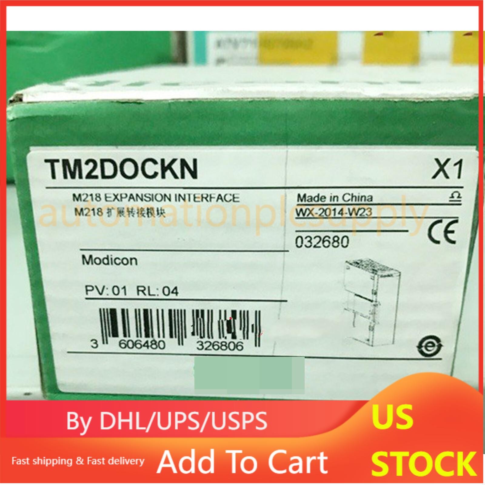 Qty:1pc PLC Expansion Module TM2DOCKN NEW Schneider US Free TAX