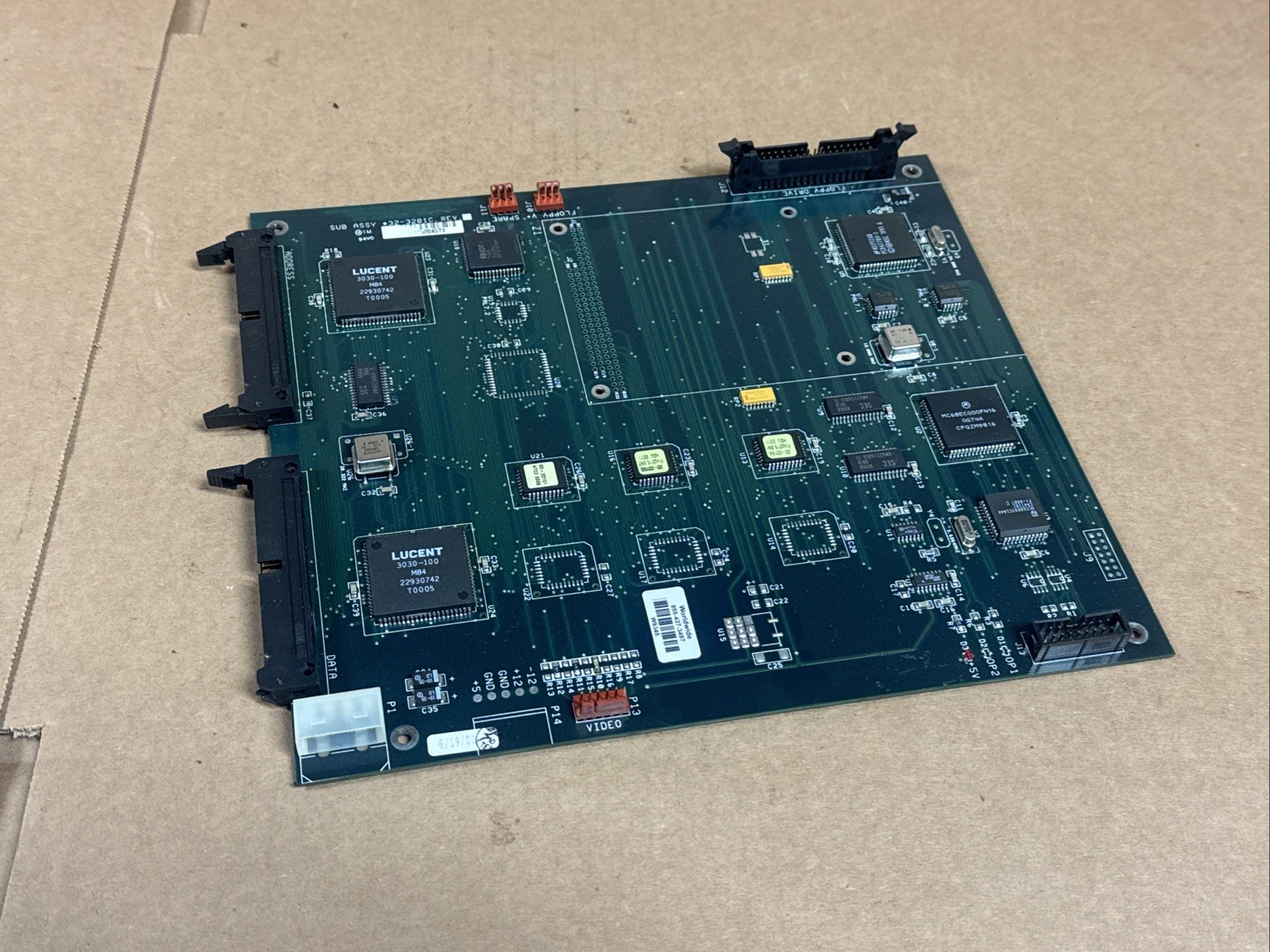 HAAS 32-3201C Video Floppy Interface Board 65-3200C WARRANTY FAST SHIPPING