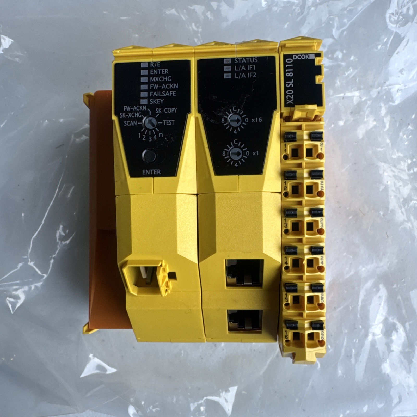 B&R X20 SL 8100 Safety Controller Module New No Box