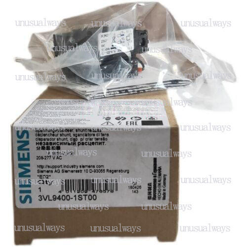 1piece NEW SIEMENS circuit breaker shunt release 3vl9400-1st00 AC208-277V