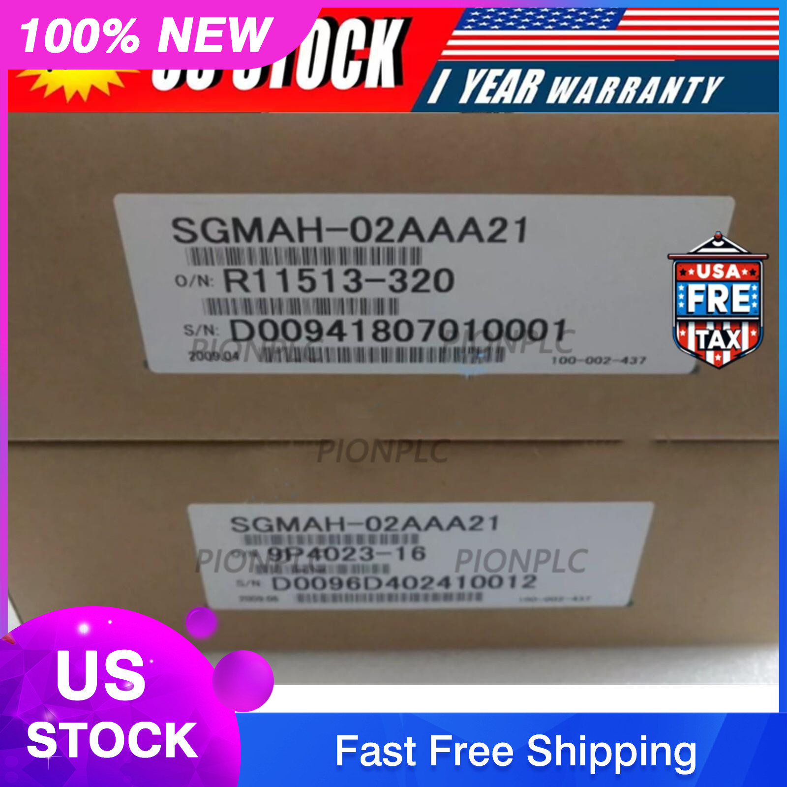 1PC YASKAWA SGMAH-02AAA21 Servo Motor SGMAH02AAA21 New Expedited Shipping
