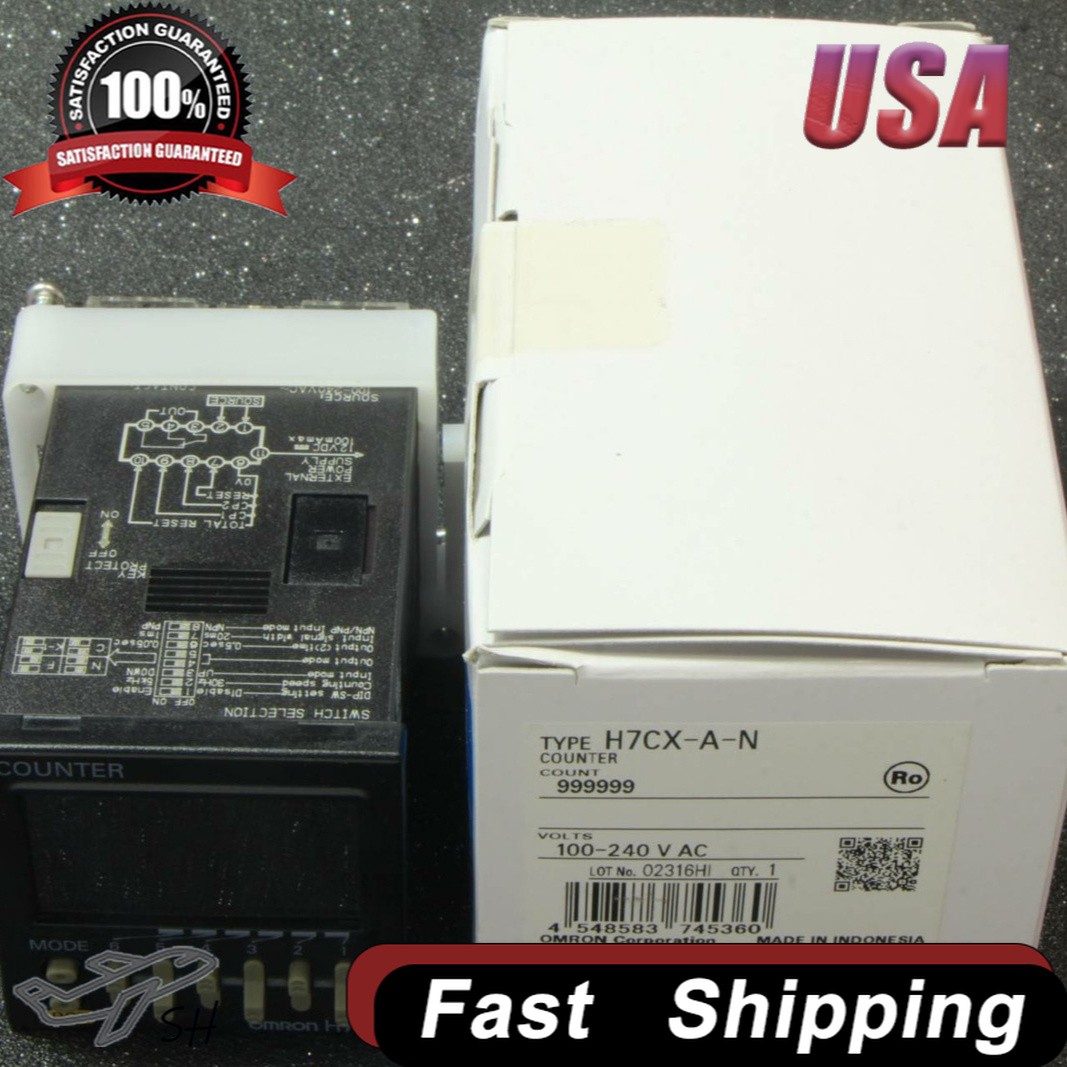 Omron H7CX-A-N Multifunction Counter 100-240VAC Brand New US Stock Fast Ship
